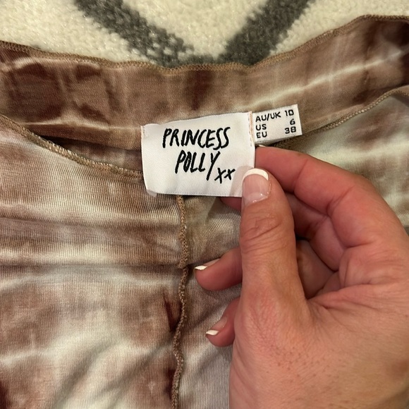 Princess Polly Tie Dye Mini Dress Sz M/US6 - Picture 3 of 3